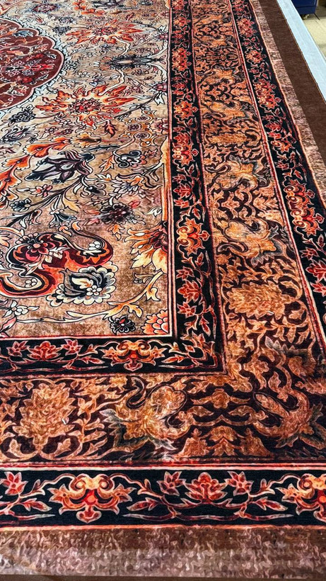 روفرشی کشدار مخمل شانل کلاسیک