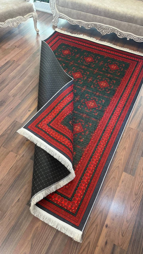 فرشینه مخمل افشان سنتی