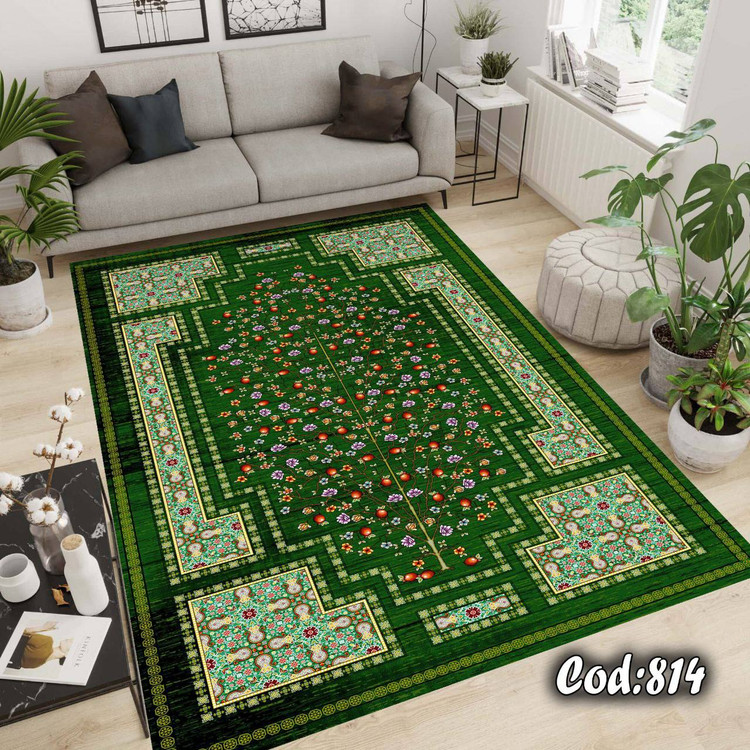 روفرشی کشدار مخمل شانل طرح درخت زندگی