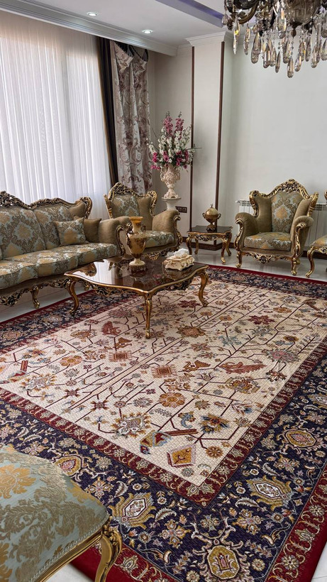 روفرشی کشدار مخمل شانل طرح سلطان آباد