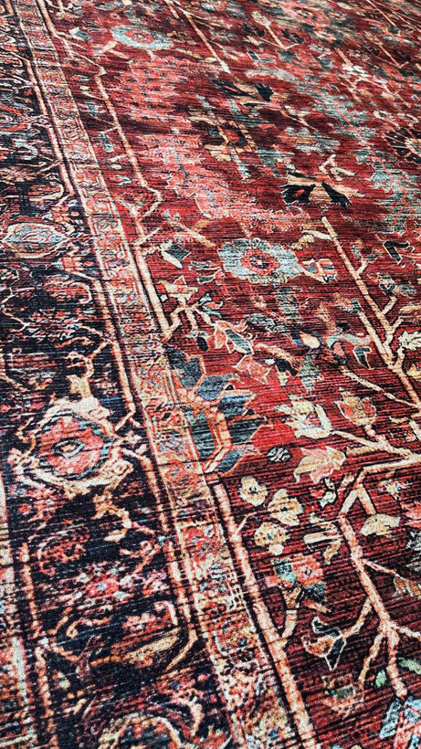 فرشینه مخمل طرح سلطان آباد