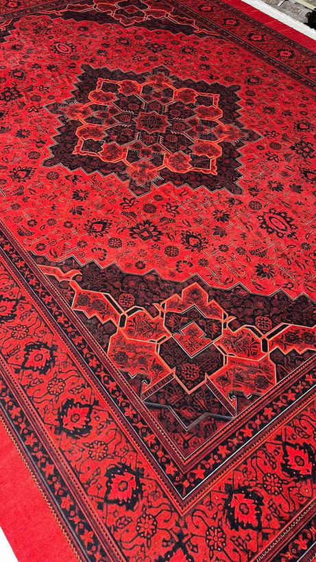 فرشینه مخمل لاکی