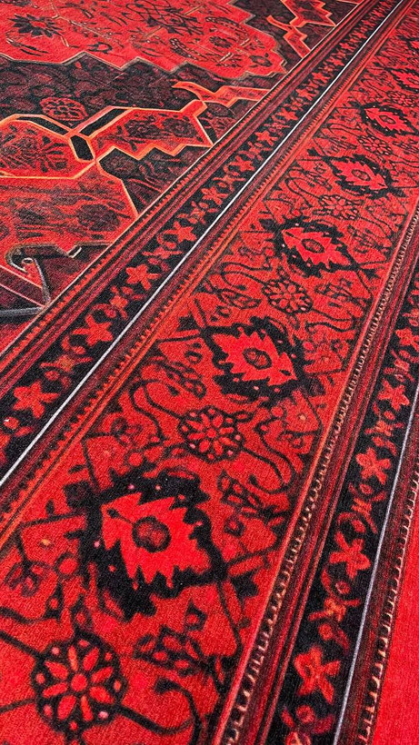 فرشینه مخمل لاکی