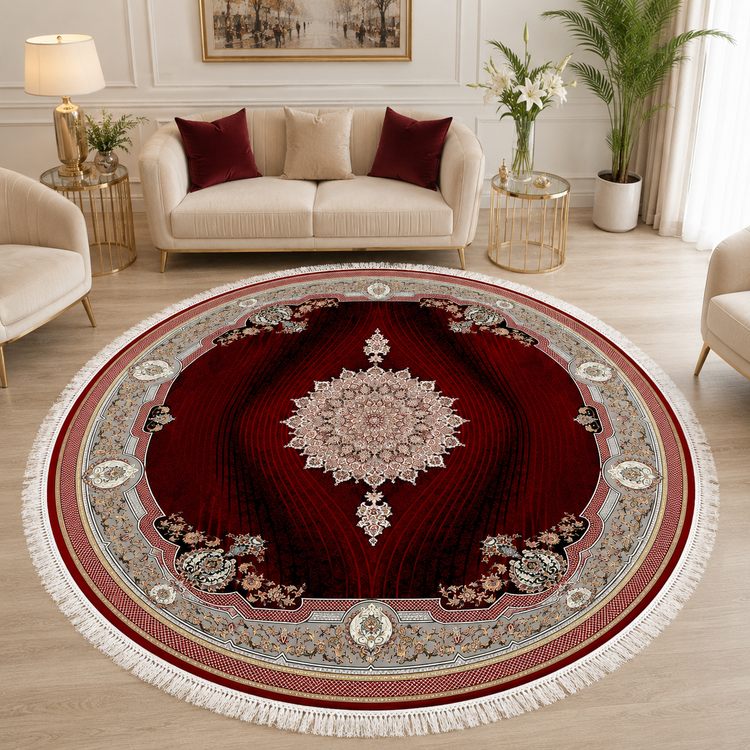 فرشینه مخمل ترنج دار