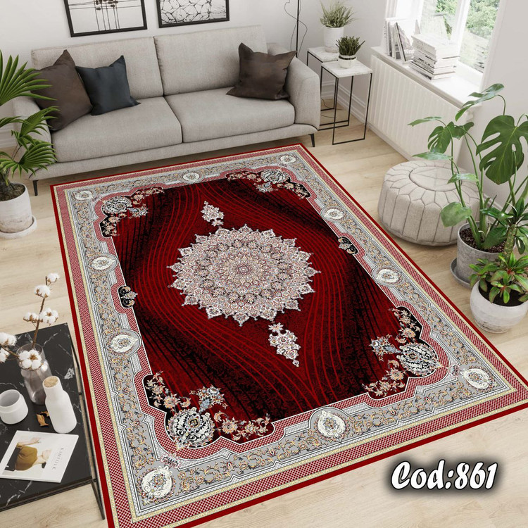 فرشینه مخمل ترنج دار